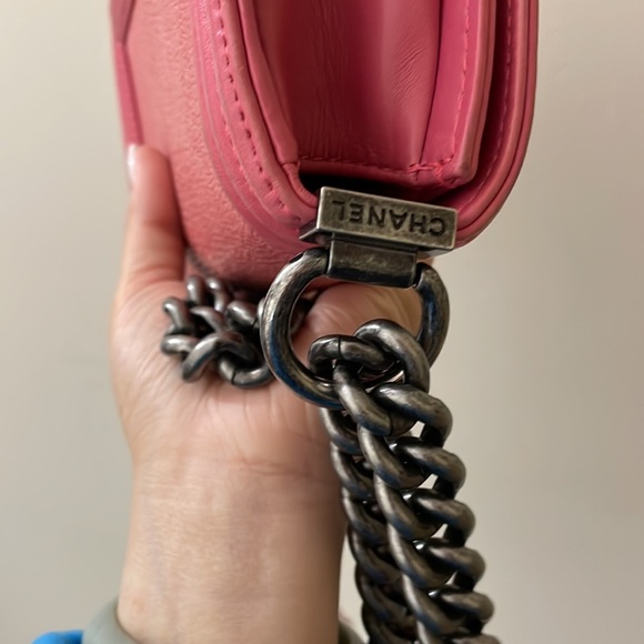 Chanel galuchat stingray mini boy bag - Picture 10 of 12